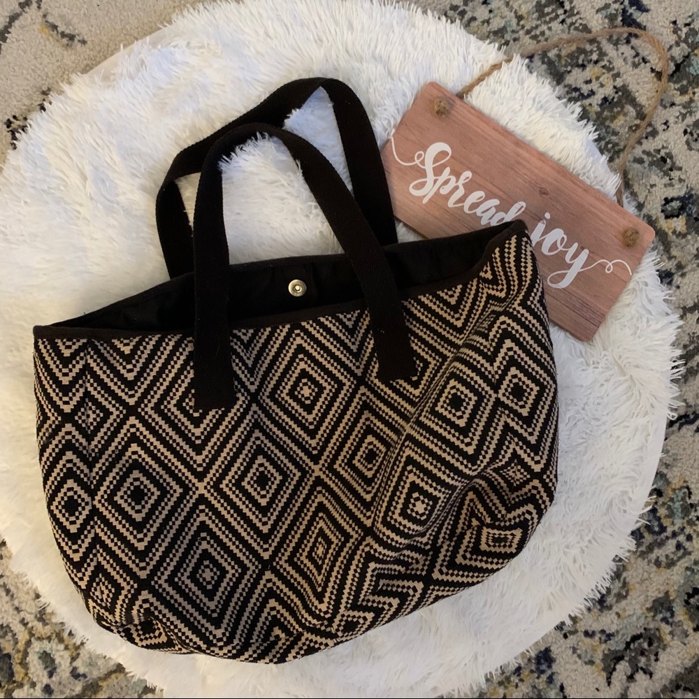 ☀️3/$20 SALE - Black Tote